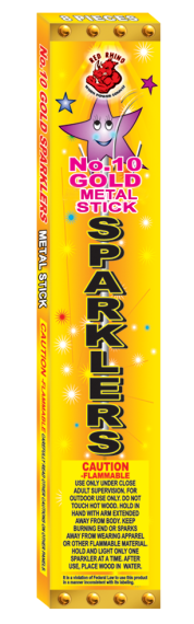 #10 GOLD SPARKLER