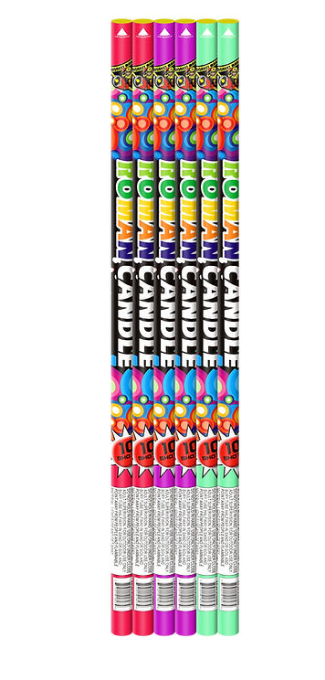 10 BALL ROMAN CANDLES