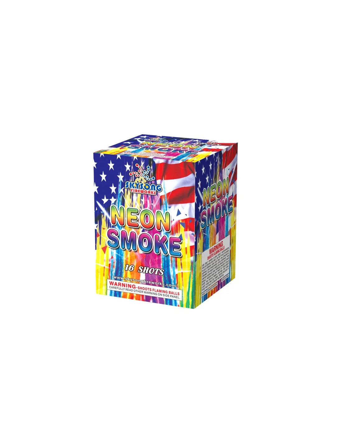 Neon Smoke 16Shots - Daytime Firework