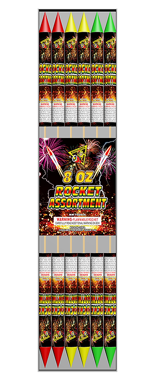 8OZ ROCKET – GB Fireworks