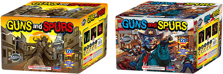 GUNS AND SPURS